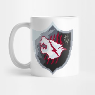 Resident Evil Village Hound Wolf Squad Pixel Art Mug